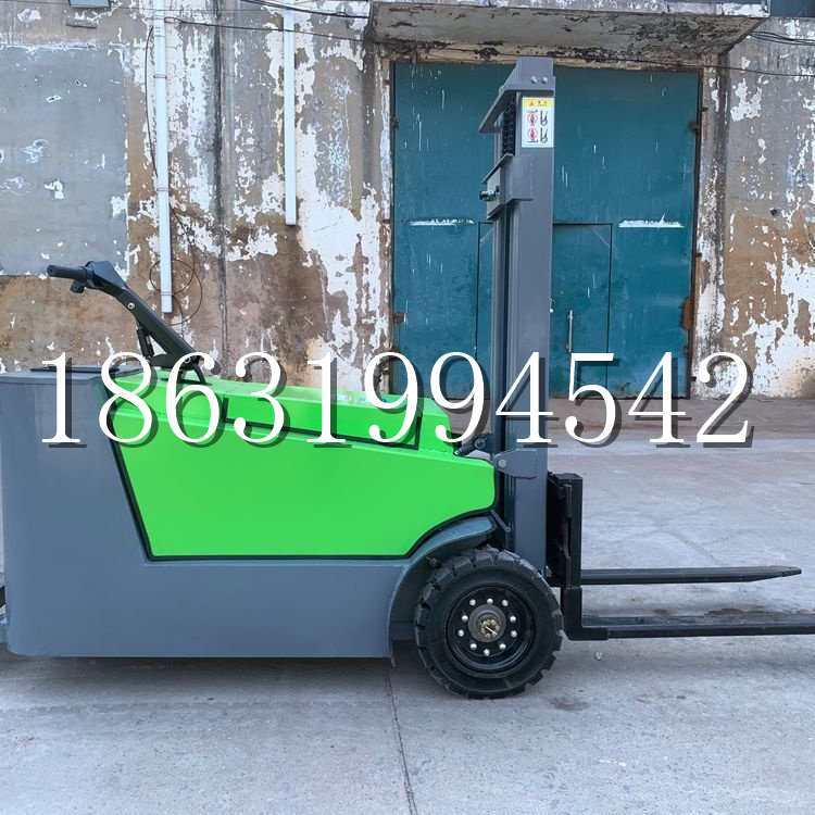 仁化县小型电动叉车1吨2吨步行站驾式电瓶堆高充电装卸车液压升降车铲车